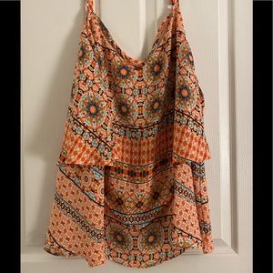 Layered multicolored Tank Top